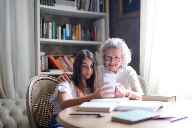 Swipe Right on Learning: How McCallsburg's Teens and Seniors Are Teaching Each Other Something Better